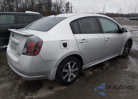 2012 Nissan Sentra 2.0 Sr from USA, damaged, VIN 3N1AB6AP4CL782715